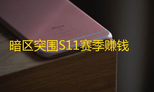 暗区透视物资免费暗区突围S11赛季赚钱攻略|雪原新地图+稳赚模式